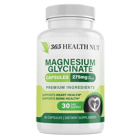 Magnesium Glycinate – 365 Health Nut