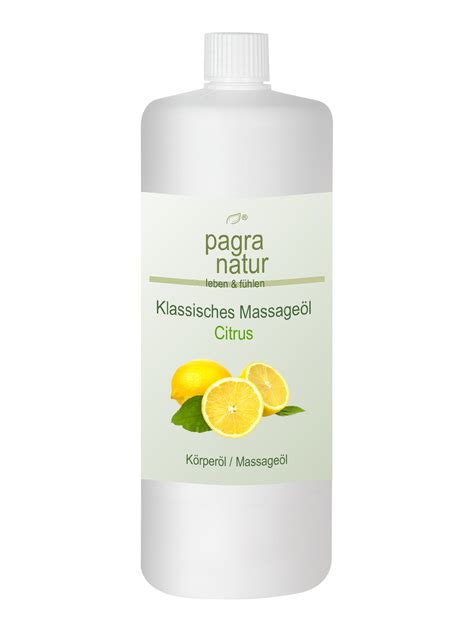 Pagra Natur Klassisches Massage L Citrus Ml Beauty