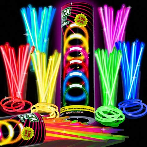 Glow Stick Bulk Party Favors Pack