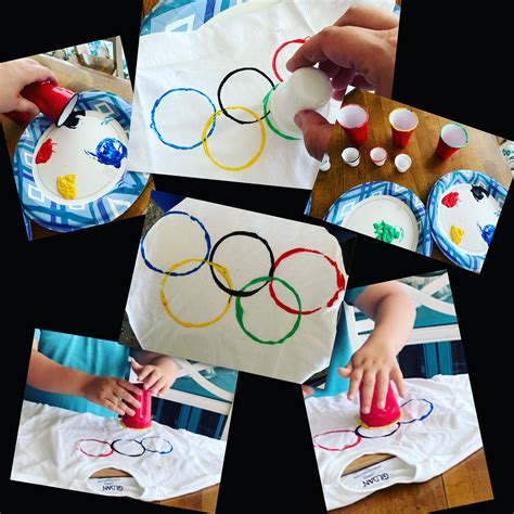 Olympic crafts for kids toddler - Olympics ideas party fun