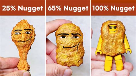 Making Gegagedigedagedago Nugget Meme Sculptures Timelapse Roblox YouTube