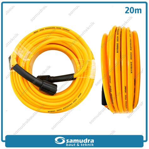 Selang Jet Cleaner XENON 20 Meter Hose Cuci Steam Mobil Motor Kuning