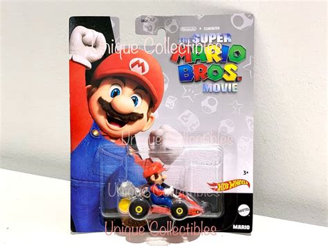 Hot Wheels The Super Mario Bros Movie Theatrical Mario Brand New EBay