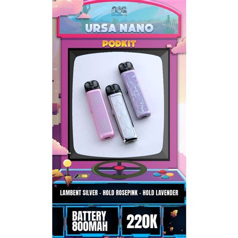 Jual Ursa Nano W Mah Limited Edition Pod By Lost Vape Shopee