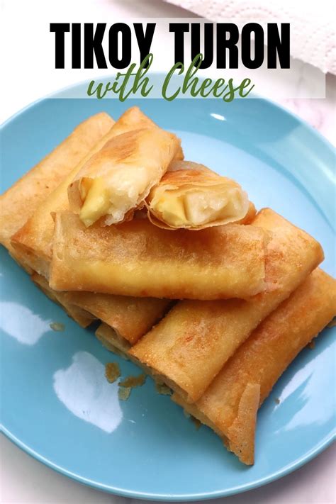 Tikoy Turon With Cheese Recipe Tikoy Recipe Recipes Tikoy