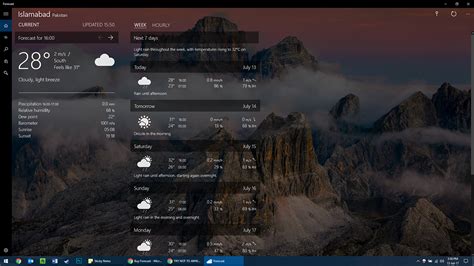 Cele Mai Bune Aplica Ii Meteo Pentru Windows