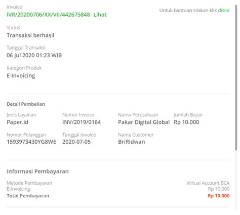 Bayar Invoice Paper Id Di Tokopedia Makin Untung