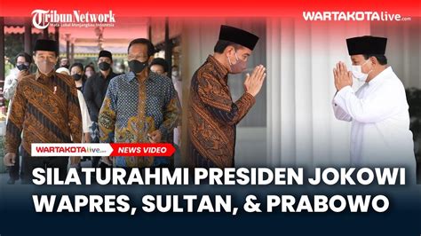 Kegiatan Presiden Jokowi Mulai Dari Salat Id Dan Bersilaturahmi Dengan