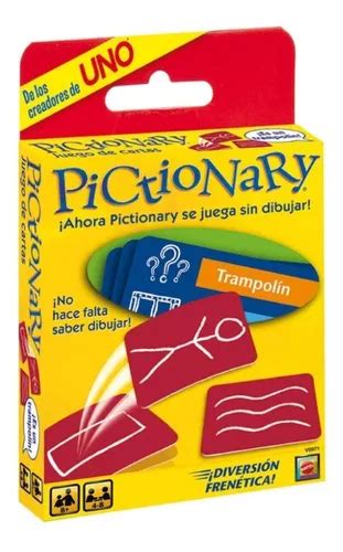 Juego Pictionary Cartas Ruibal Mattel Naipes A Os En Venta En