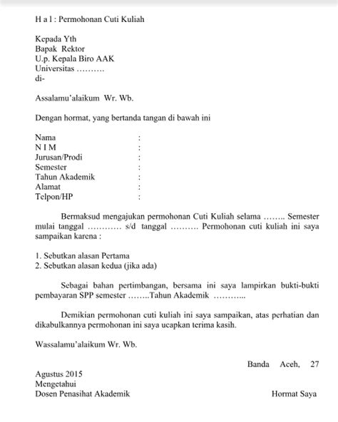 Cara Buat Surat Cuti Kahwin