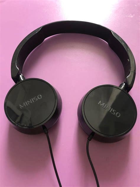 Headset Headphone Miniso On Carousell