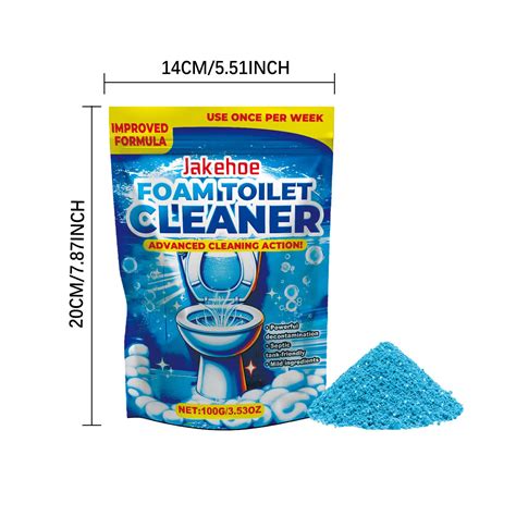 Japceit Splashed Toilet Cleaner 2024 Upgrade Splashed Foam Toilet