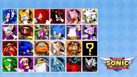 Characters ? : r/SonicTheHedgehog