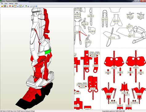 Gundam Paper Model