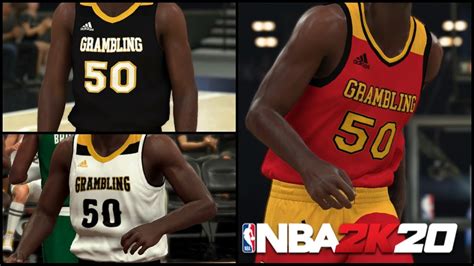 Nba K Grambling State Tigers Jerseys Court Tutorial Youtube