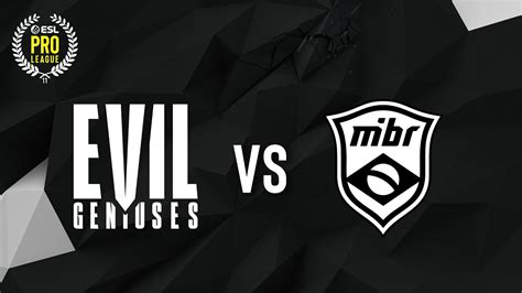 CS GO Evil Geniuses Vs MIBR Dust II ESL Pro League Saison 11