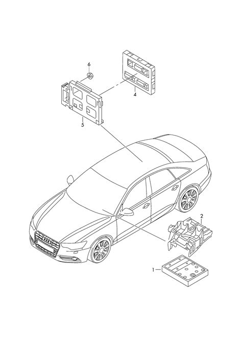 Audi A S Avant Qu Onboard Supply Control Unit