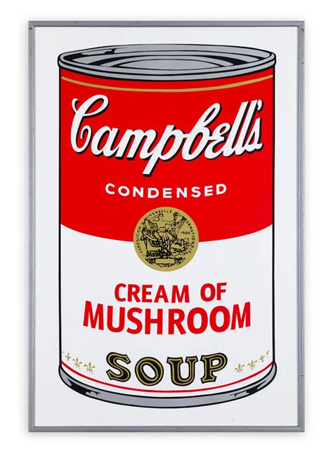 ANDY WARHOL - Campbell soup | Studio d'Arte Borromeo | ArsValue.com