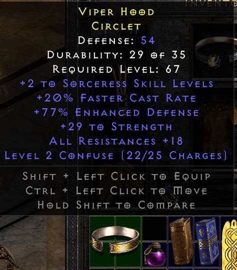 Sorc Circlet Pc Sc Ladder Rdiablo2resurrected