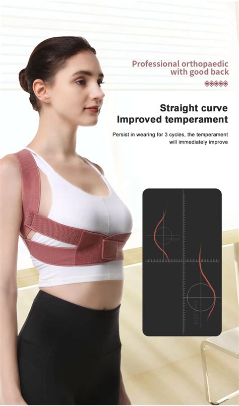 Couleur Correcteur De Posture Du Dos Corset De Soutien De La Colonne