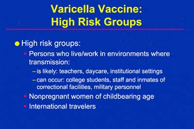 Varicella Immunization Current Status And Practice