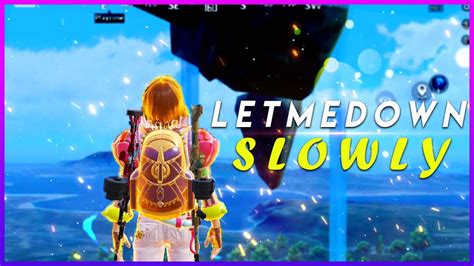 Let Me Down Slowly Fingers Gyroscope Bgmi Montage Youtube