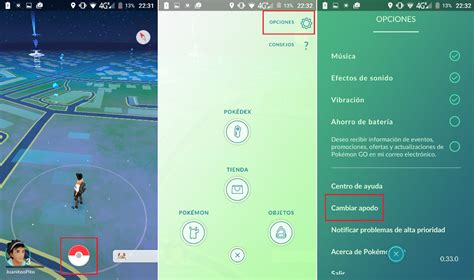 Como Cambiar El Nombre De Usuario De Pok Mon Go Android E Ios