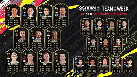 FIFA 20 Team Of The Week 5 TOTW 5 FIFPlay