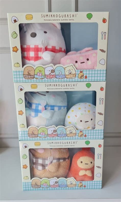 Sumikko Gurashi Bento Plush In BOX Hobbies Toys Toys Games On