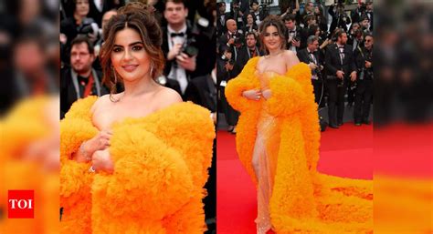 Deepti Sadhwani Stuns At Festival De Cannes Times Of India