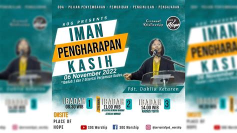 Ibadah Raya Minggu 06 November 2022 Youtube