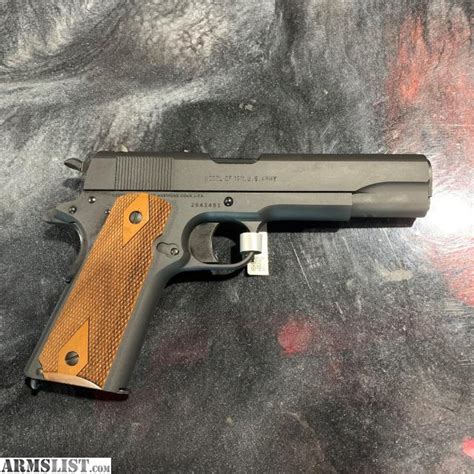 Armslist For Sale Colt 1911 Black Army 45 Acp