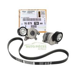 KIT GALET TENDEUR COURROIE ACCESSOIRE PEUGEOT 2 0 BLUEHDI 1687978480