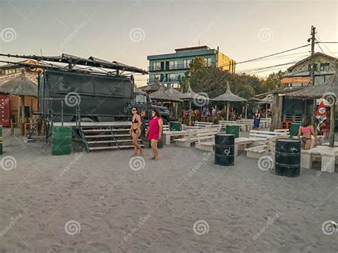 Stuf Club From Vama Veche Beach Romania Editorial Photo Image Of