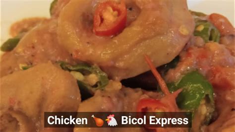 How To Cook Easy Chicken Bicol Express Youtube