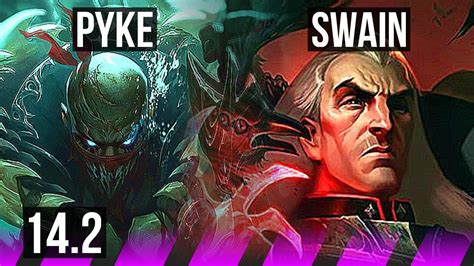 PYKE Jhin Vs SWAIN Smolder SUP 12 3 11 700 Games Dominating