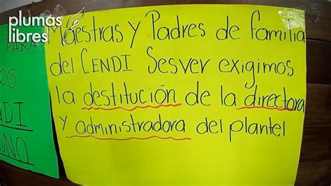 Padres y maestros del CENDI Xalapa exigen destitución de directora