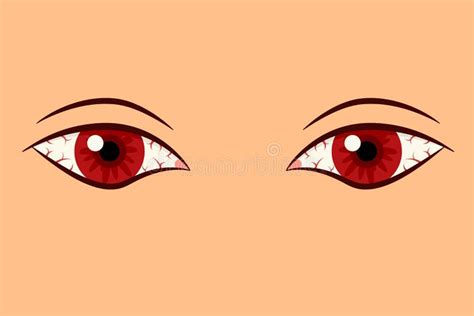 Bloodshot Eyes Illustration Clipart Image Stock Illustration