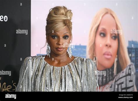 New York, USA. 23rd June, 2021. Singer Mary J. Blige attends “Mary J ...