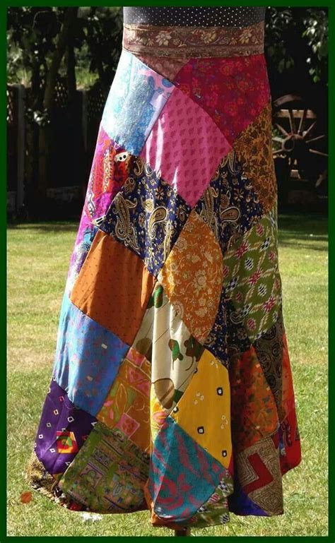 Pin On Clothing Inspirations Patchwork Dress Pattern Patchwork Skirt