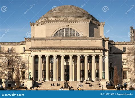 Low Memorial Library of Columbia University Editorial Image - Image of ...