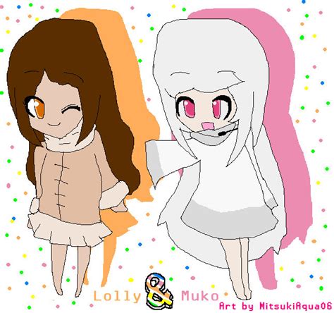 Pixel Art Lolly And Muko By Mitsukiaqua06 On Deviantart