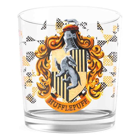 Harry Potter Glass Hufflepuff Merchandise Zatu Games