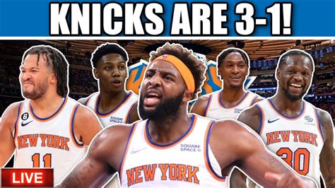 The New York Knicks Are 3 1 Jalen Brunson Julius Randle RJ Barrett