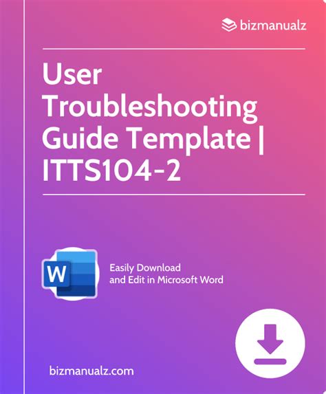 Troubleshooting Guide Template Prntbl Concejomunicipaldechinu Gov Co