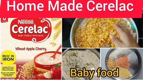 Homemade Cerelac For 6 To 24 Months Babies Super Healthy Recipes