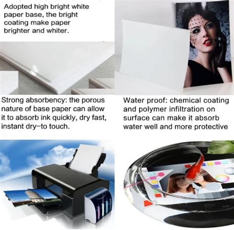 Double Side Glossy Photo Paper A3 Size For Inkjet Printers Buy Photo