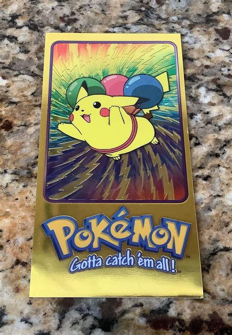 Mavin Flying Pikachu Topps Of Pokemon Tv Animation Edition Series