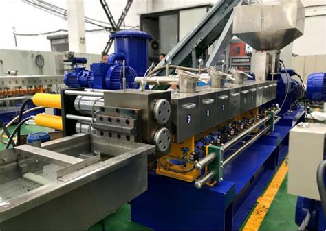 Twin Screw Extruder Plastic Recycling Machine