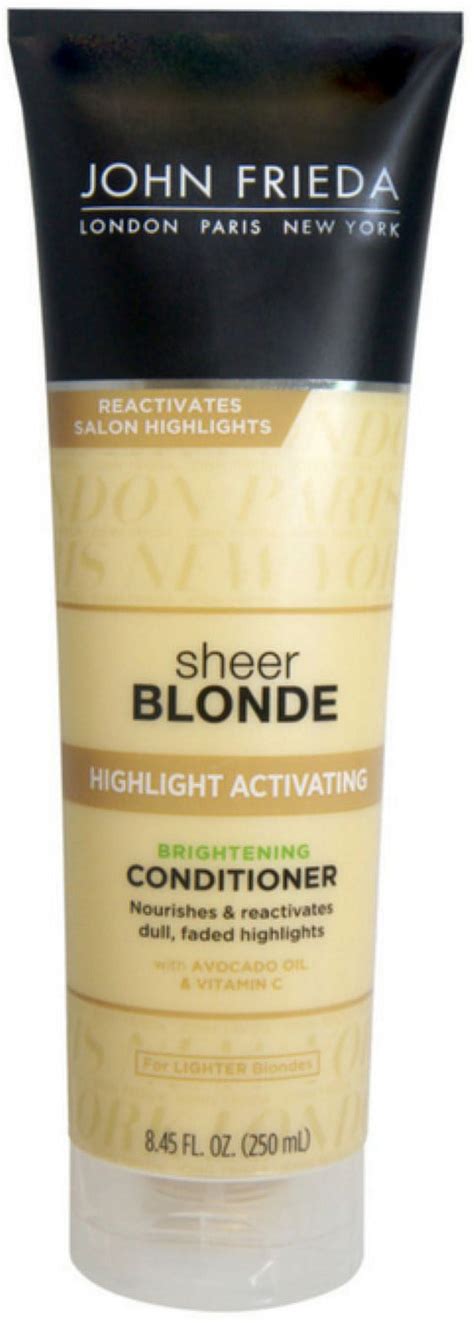 John Frieda Sheer Blonde Highlight Activating Brightening Conditioner